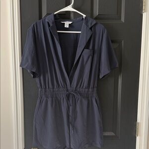 Athleta Navy Jumpsuit